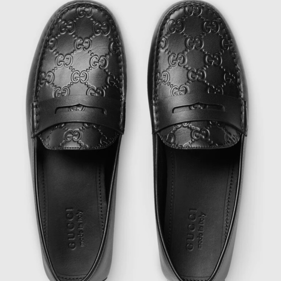 Men’s Authentic Gucci Drivers-Size 8 main image 10